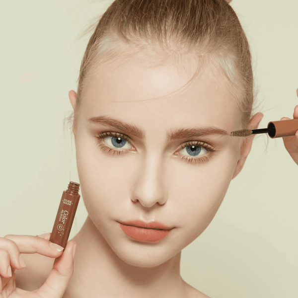 Color My Brows 4.5G - Rich Brown | Beeswax & Carnauba Wax | Eyebrow Mascara, Quickly Fixing Natural Eyebrow Makeup with Care Effect | Korean Makeup, Kbeauty, Perfect for Gift - Image 8