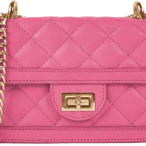 Small Quilted Crossbody Bag, Trendy Designer Mini Shoulder Bag, Phone Wallet Purse for Women