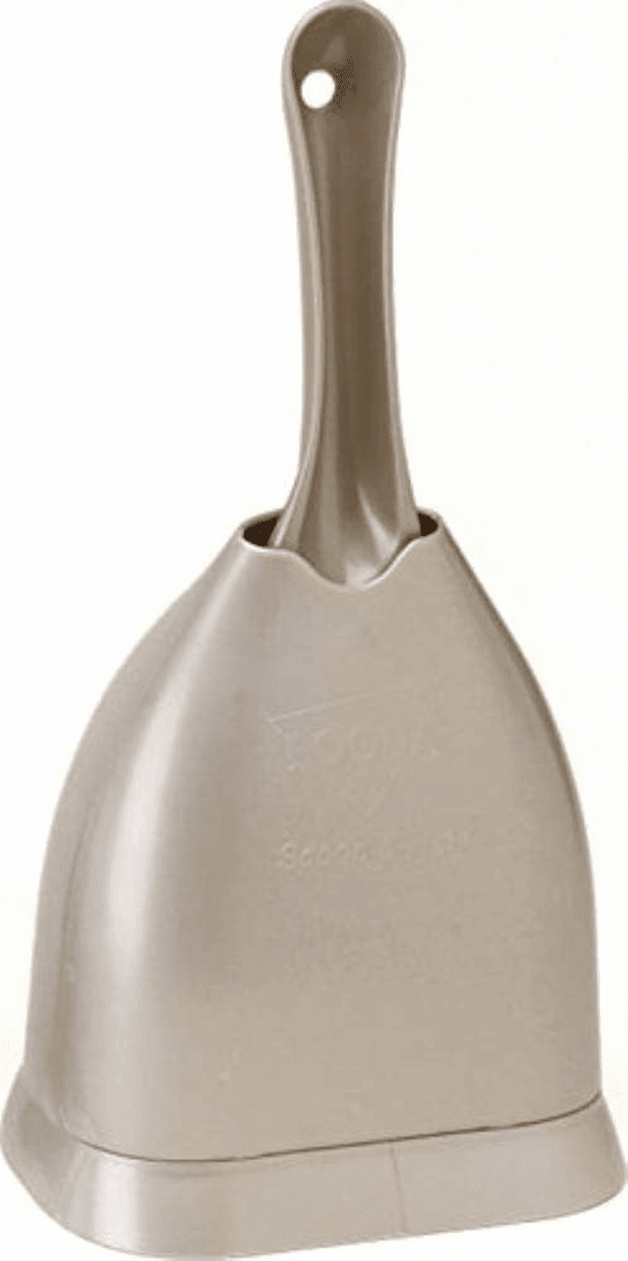 Scoop N' Hide Cat Litter Scoop with Discreet Litter Scoop Holder, Brushed Nickel - Image 5