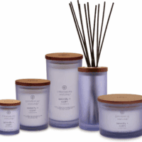 Scented Candle Peace + Tranquility (Cashmere Jasmine) 3-Wick Coffee Table Jar - Image 2