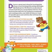 My Kindergarten Workbook: 101 Games and Activities to Support Kindergarten Skills (My Workbooks) - Image 3