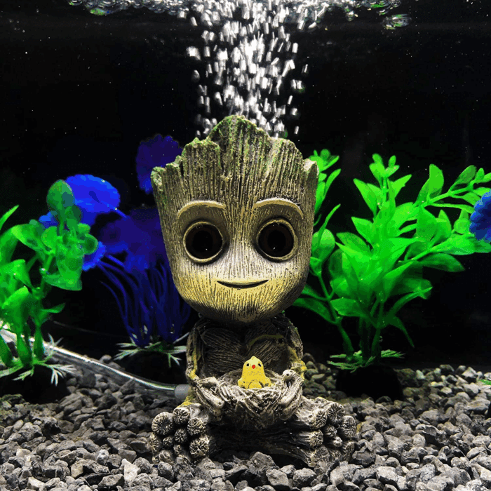 Aquarium Groot Air Bubbler Decorations Fish Tank Air Stone Set - Image 5