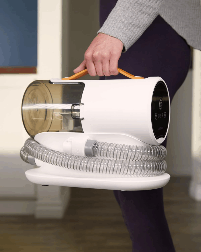 Dog Grooming Vacuum, Dog Grooming Kit,12000Pa Strong Pet Grooming Vacuum for Dogs, 2L Large Capacity Dog Vacuum for Shedding Grooming Hair, Dog Hair Vacuum, 5 Pet Grooming Tools, Quiet,Pg100 - Image 7