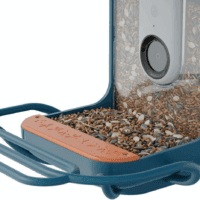 Blue Perch Extender- Add-On Accessory for Better Birding Experience - Outdoor Perch for Feeding Multiple Birds - Weatherproof and Durable for Large Bird Species