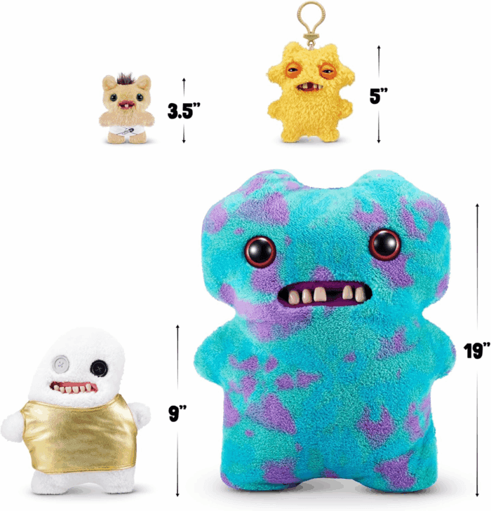 Gold Fuggs by  Funny Ugly Monster, Plush, Collectible, Toy (Splodge - Tank Top) - Image 5