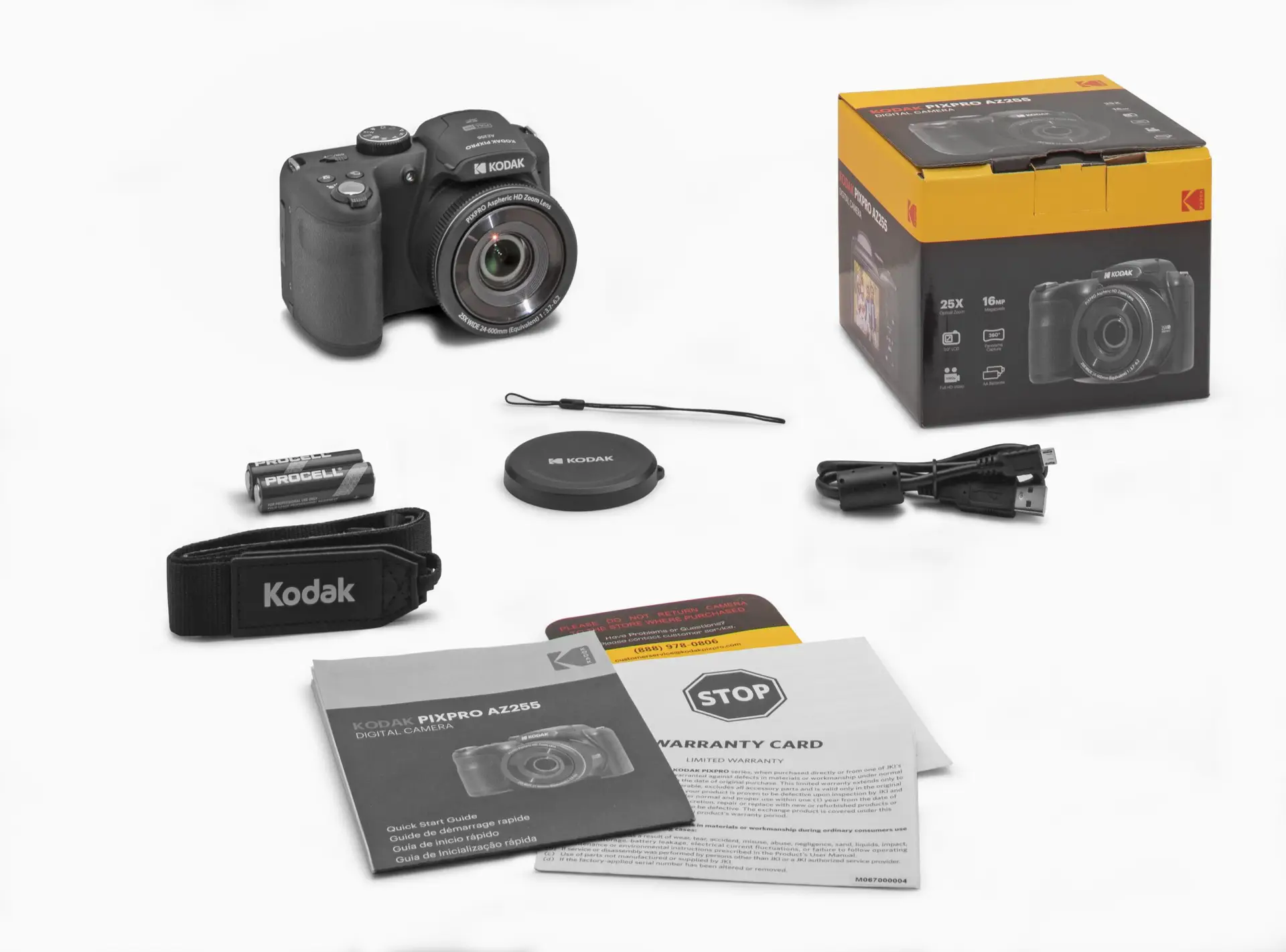 PIXPRO AZ255-BK 25X Optical Zoom Digital Camera - Image 7