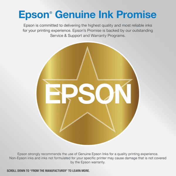 Ecotank ET-2800 Wireless Color All-In-One Cartridge-Free Supertank Printer with Scan and Copy Â€“ the Ideal Basic Home Printer - Black, Medium - Image 5