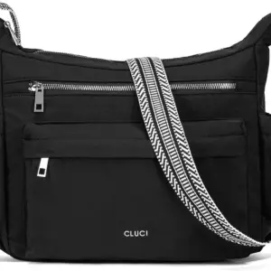 Travel Purses for Women, Waterproof Nylon Crossbody Bags for Woman Trendy, anti Theft Shoulder Bag for Ladies