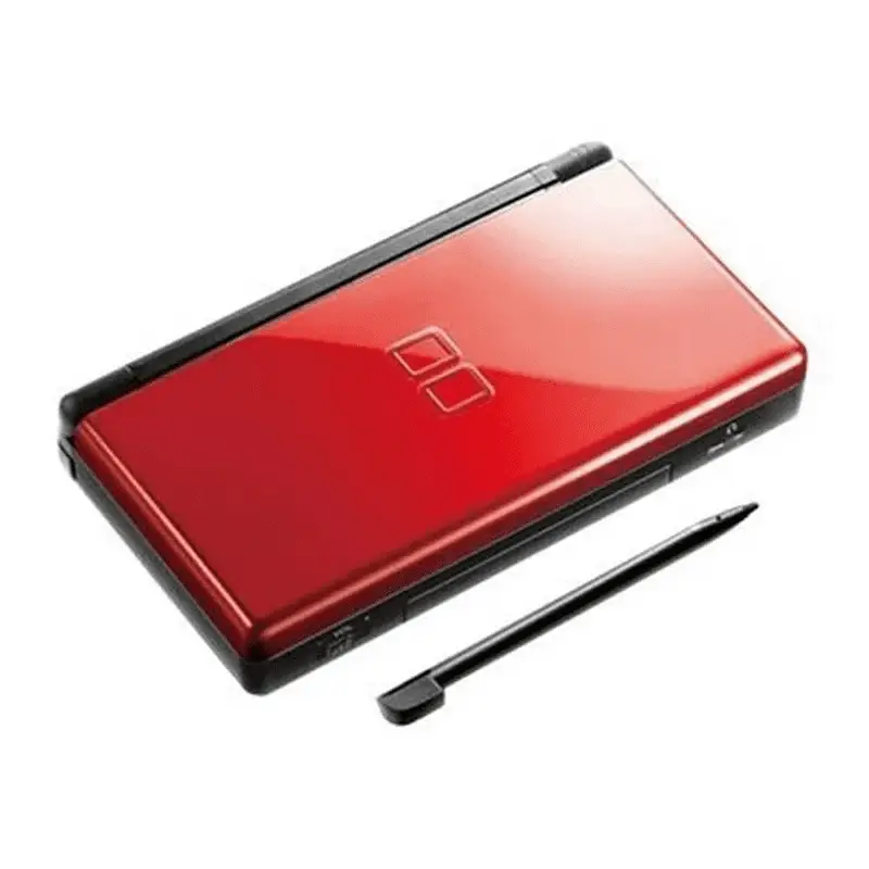 DS Lite - Handheld Game Console - Crimson/Black