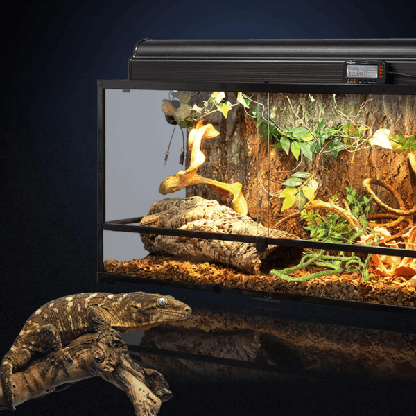 Reptile Plants for Bearded Dragon Tank Accessories, Reptile Hammock Terrarium Plant Vines Branch Plants Habitat Decoration for Lizard Leopard Gecko Snake Chameleon Ball Pythons - Image 2