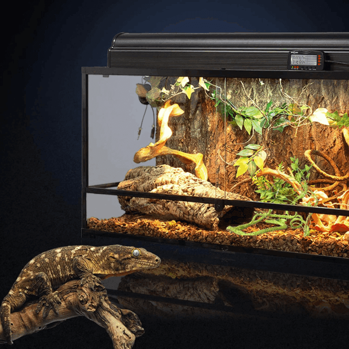 Reptile Plants for Bearded Dragon Tank Accessories, Reptile Hammock Terrarium Plant Vines Branch Plants Habitat Decoration for Lizard Leopard Gecko Snake Chameleon Ball Pythons - Image 2