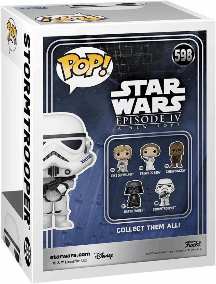 Pop Star Wars: Star Wars New Classics - Stormtrooper - Collectable Vinyl Figure - Gift Idea - Official Merchandise - Toys for Kids & Adults - Sci-Fi Fans - Model Figure for Collectors - Image 4
