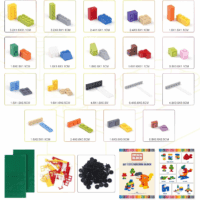 1100 Pieces Building Bricks, Compatible with Lego Classic Building Blocks Bulk with Baseplates, Doors Windows and Wheels, STEM Creative Construction Toys for 6 7 8 9 10 11 12 Year Old - Image 3