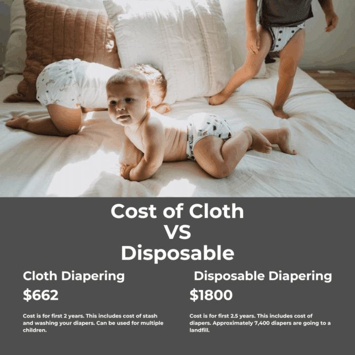 Cloth Diapers 7 Pack with 7 Inserts & 1 Wet Bag - Waterproof Cover, Washable, Reusable & One Size Adjustable Pocket Diapers for Newborns and Toddlers-Pacific Neutrals - Image 5