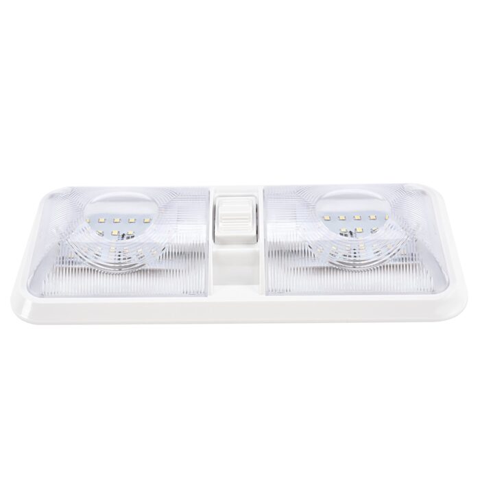 5PCS RV Ceiling Double Dome Lights 12V Ceiling Fixture RV Interior Led Ceiling Light Boat Camper Trailer Natural White 4000-4500K - Image 9