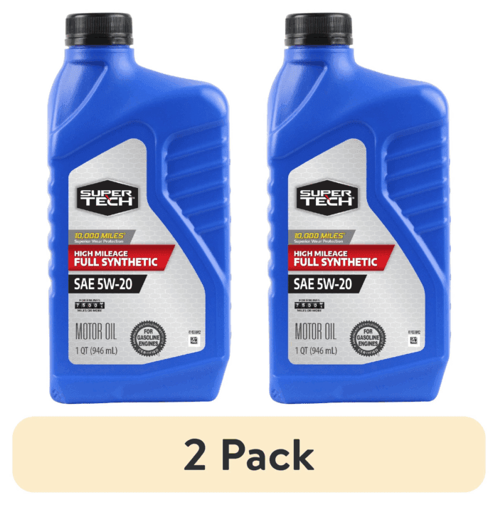 High Mileage Full Synthetic SAE 5W-20 Motor Oil, 1 Quart - Image 10