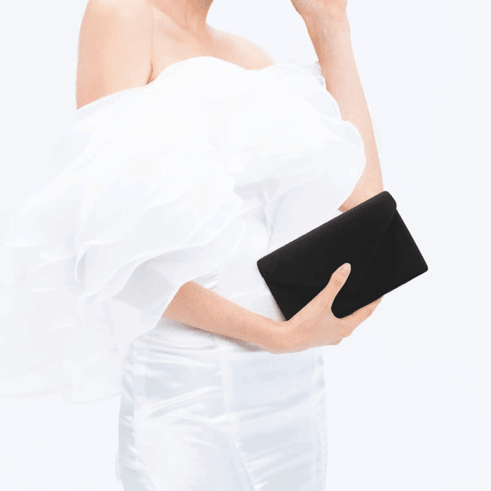 Clutch Purse for Women Evening Bags Handbags for Wedding Party Cocktail Prom Faux Suede Crossbody Shoulder Bag - Image 2
