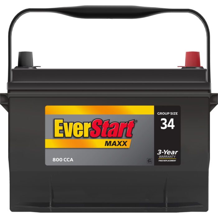 Maxx Lead Acid Automotive Battery, Group Size 34 12 Volt, 800 CCA - Image 6