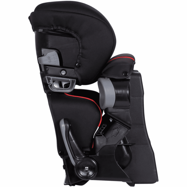 Yumi Folding Booster Car Seat with 2 Cup Holders, Gray - Image 2