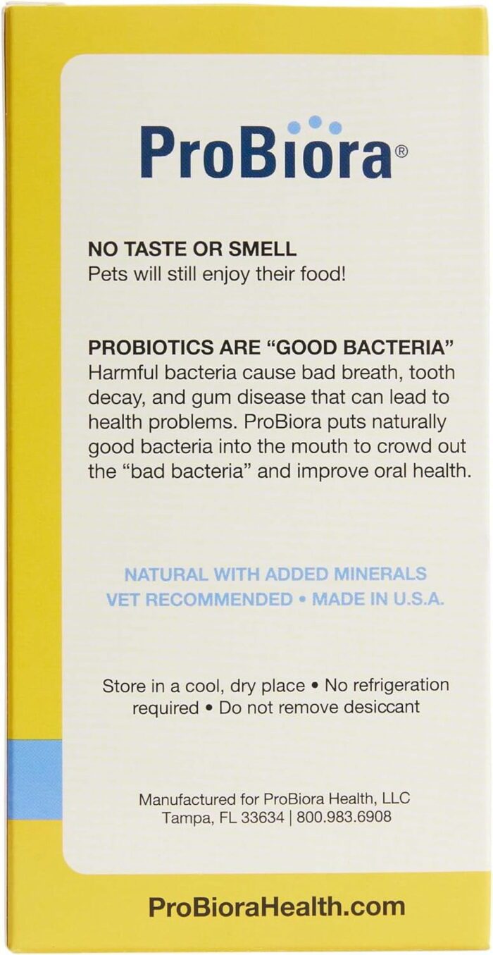 Probiora Probiotics for Dogs Dental Probiotic Dog Breath Freshener Tooth Powder, 30G - Image 6
