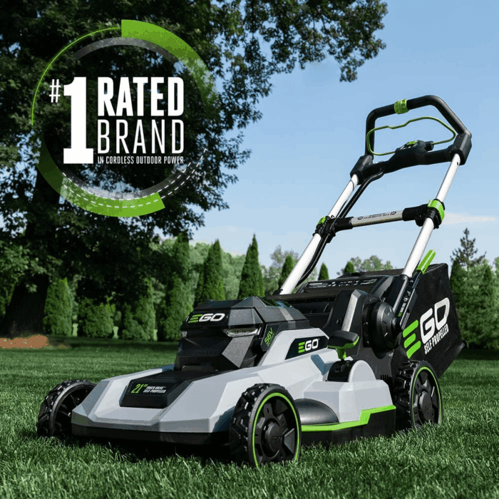 Electric Lawn Mower, Self-Propelled Cordless with Touch Drive, Includes 56V 7.5Ah Battery and Rapid Charger – LM2125SP - Image 2