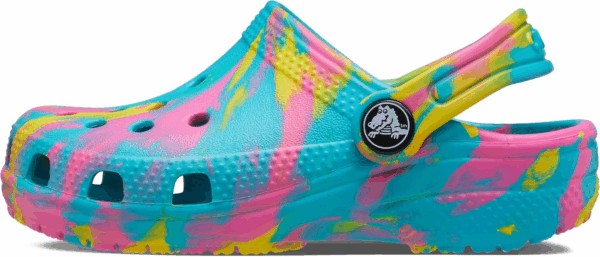 Kids' Classic Marbled Tie-Dye Clog