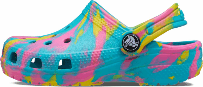 Kids' Classic Marbled Tie-Dye Clog