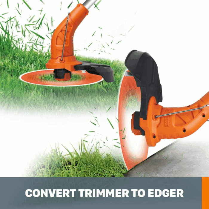 String Trimmer Cordless & Edger 20V 10" Weed Trimmer Powershare (Battery & Charger Included) WG154 - Image 3