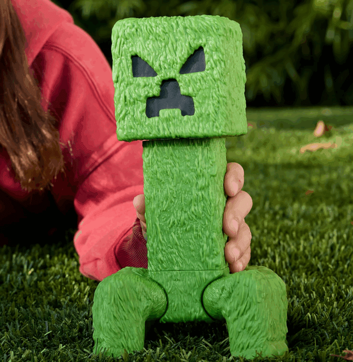 Minecraft Large-Scale Action Figure, 12-Inch Posable Creeper Toy Collectible Inspired by a Minecraft Movie - Image 6