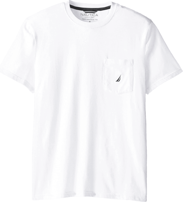 Men'S Solid Crew Neck Short-Sleeve Pocket T-Shirt - Image 7