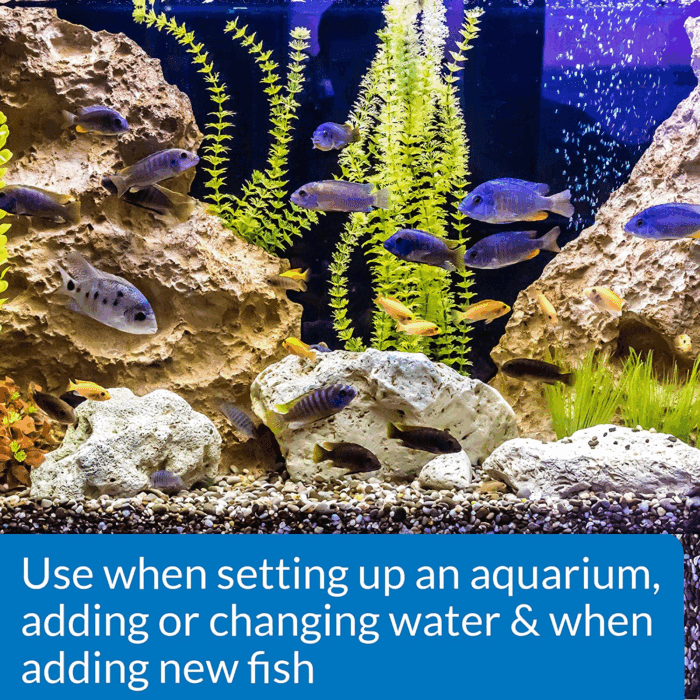 STRESS COAT Aquarium Water Conditioner 16-Ounce Bottle - Image 2