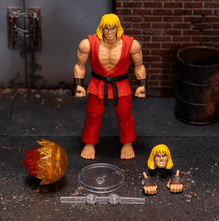 Street Fighter II 6" Ken Figure Action Figure, Toys for Kids and Adults - Image 6