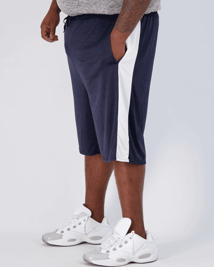 Men'S Big & Tall 3-Pack Dry Fit & Mesh Active Athletic Perfomance Shorts (3X-5X) - Image 2