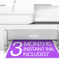 Deskjet 4255E Wireless All-In-One Color Inkjet Printer, Scanner, Copier, Best-For-Home, 3 Months of Instant Ink Included (588S6A)