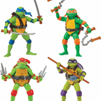 : Mutant Mayhem Basic Figure Turtle 4-Pack Bundle by