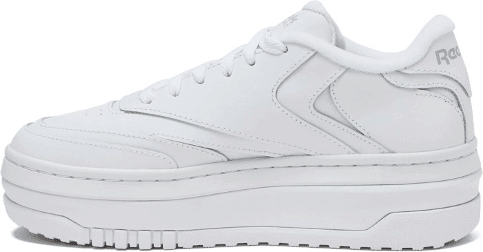 Womens Club C Extra Platform Sneakers - Image 3