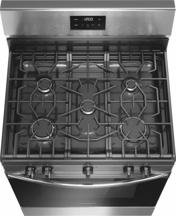 30" Gas Range, Stainless Steel - Image 2