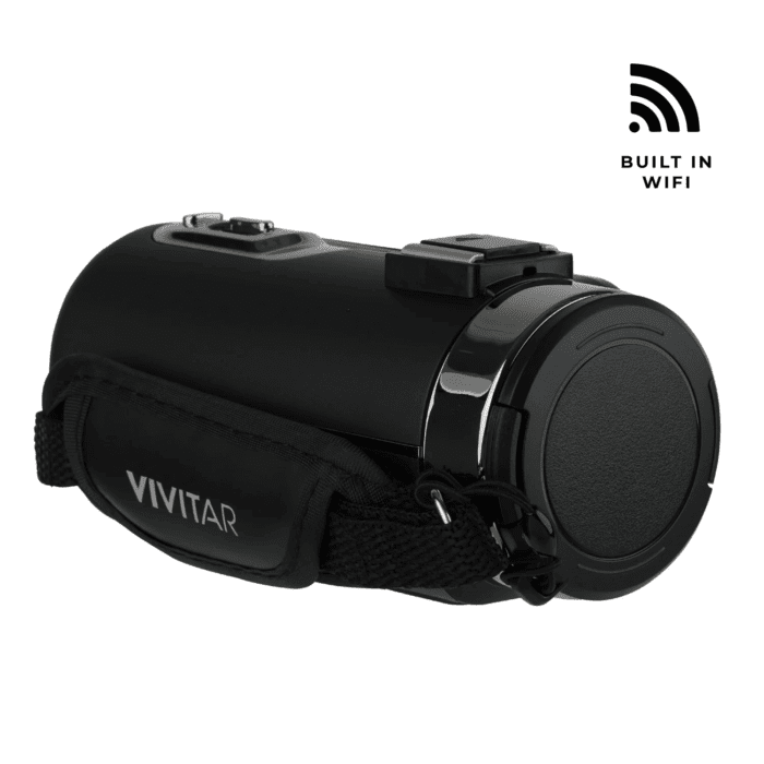4K HD Digital Video Camera with Wifi, Built in Night Vision, and 3" Touch Rotational Display - Image 4