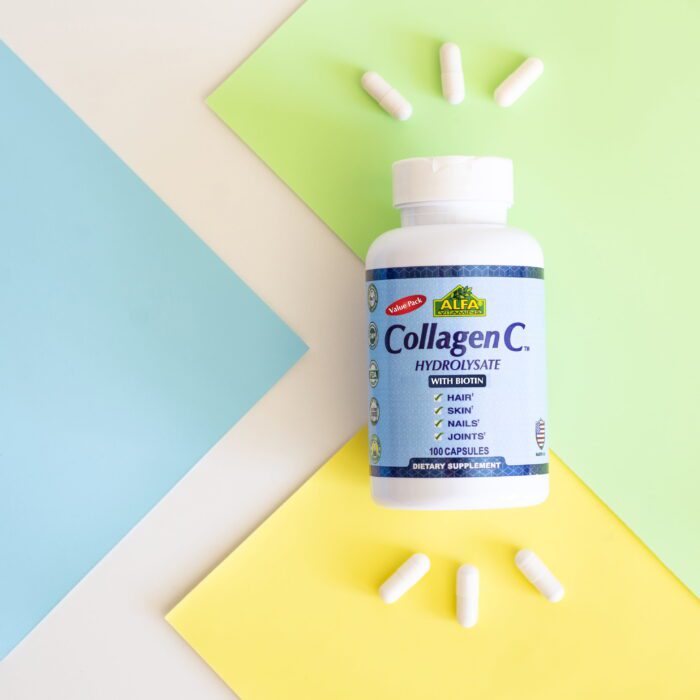 Collagen C Hydrolysate with Vitamin C 100 Capsules - Value Pack - Image 2