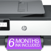 Officejet 8015E Wireless Color All-In-One Printer, 6 Months of Instant Ink Included