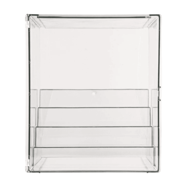 Clear Acrylic Display Case, 5 Tier Perfume Stand Makeup Organizer Storage Stand Riser Luxury Display Box Storage with Door Dustproof for Mini Figure, Collectible, Toys, Cosmetics - Image 8