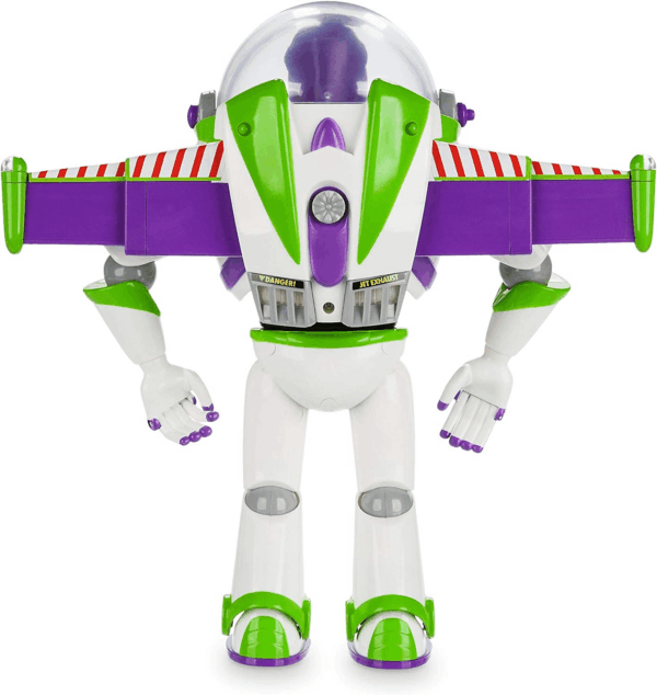 Official Buzz Lightyear Interactive Talking Action Figure from Toy Story, Features 10+ English Phrases, Interacts with Other Figures and Toys - Image 8
