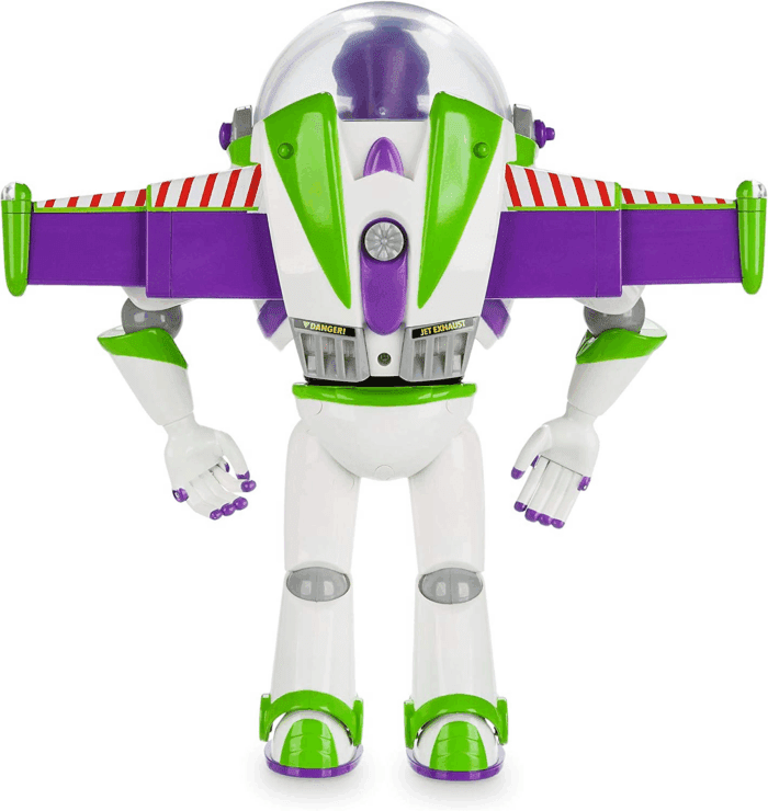 Official Buzz Lightyear Interactive Talking Action Figure from Toy Story, Features 10+ English Phrases, Interacts with Other Figures and Toys - Image 8