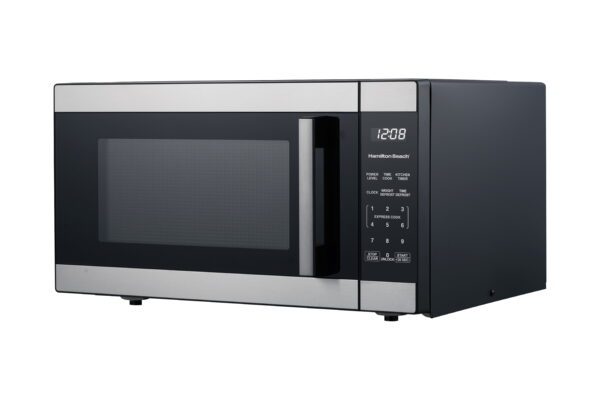 1.6 Cu Ft Sensor Cook Countertop Microwave Oven in Stainless Steel, New - Image 2
