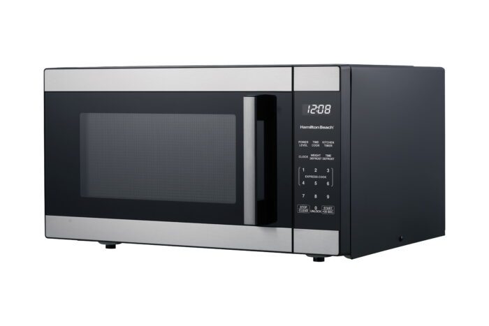 1.6 Cu Ft Sensor Cook Countertop Microwave Oven in Stainless Steel, New - Image 2