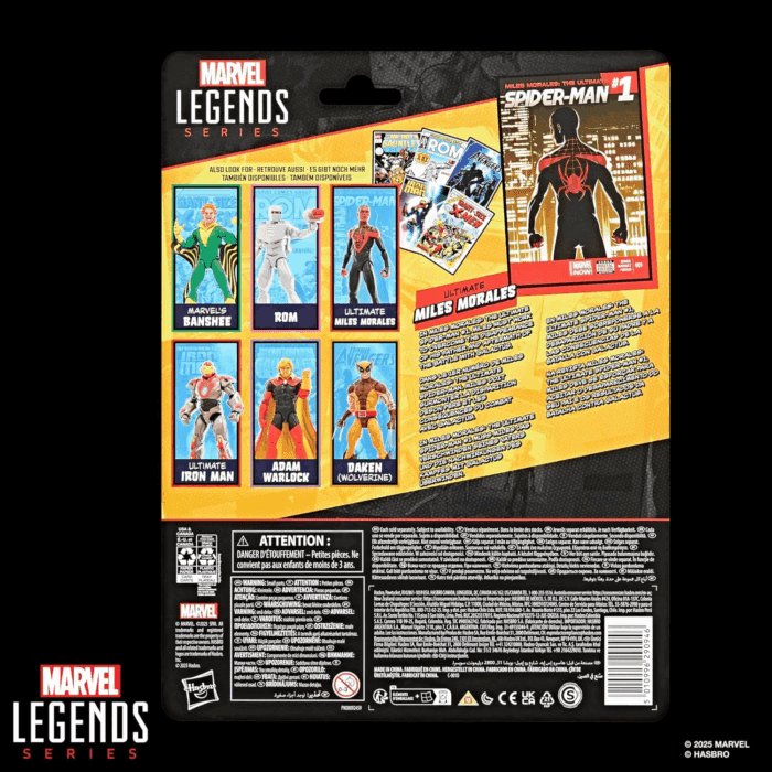Legends Series Ultimate Miles Morales, Spider-Man Comics-Inspired Collectible 6-Inch Scale Action Figure with Character-Sized Comic Accessory - Image 13