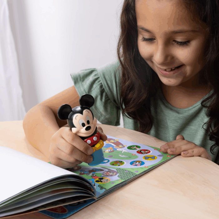 Sticker Wow!™ 24-Page Activity Pad and Sticker Stamper, 300 Stickers, Arts and Crafts Fidget Toy Collectible Character – Disney Mickey Mouse - Image 2