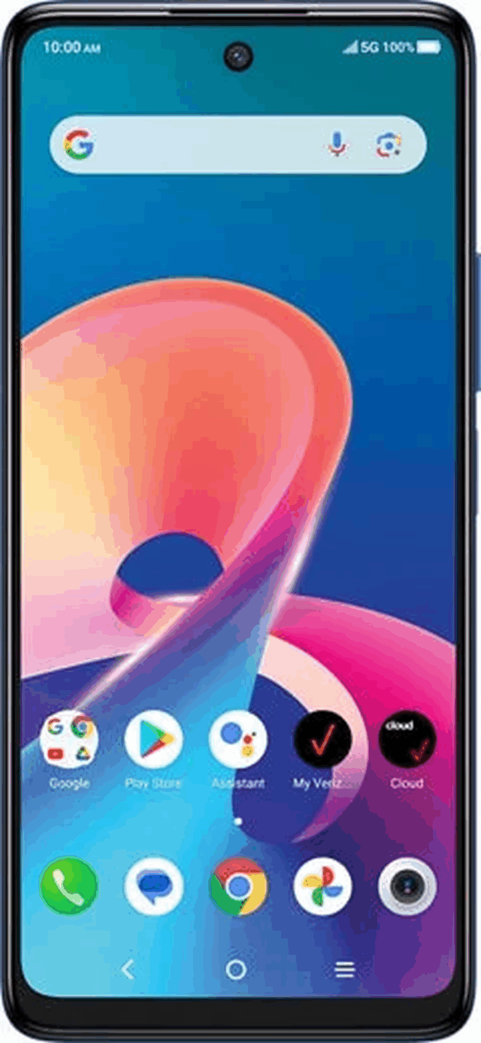 Verizon  50XE, 128GB, Dark Blue - Prepaid Smartphone [Locked to Verizon Prepaid]