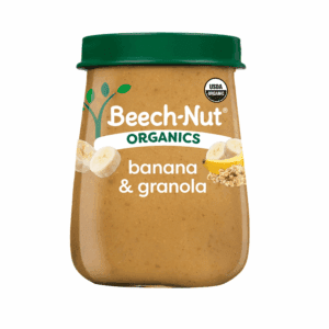 Organics Stage 2 Organic Baby Food, Banana & Granola, 4 Oz Jar