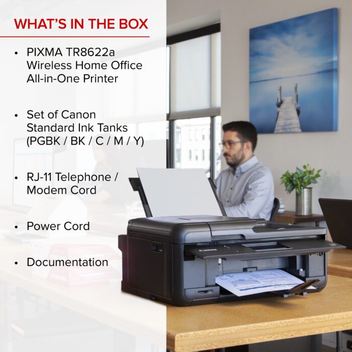 PIXMA Tr8622A Wireless Home Office All-In-One Printer - Image 9